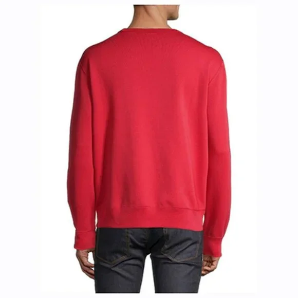 New Polo Ralph Lauren Double Knit Long-Sleeve Sweater